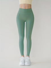 Seamless High Waist Yoga Pants Butt Lifting Fitness Leggings