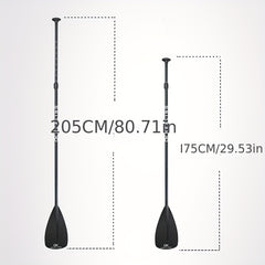 3-Section Fiberglass Shaft Boat Oar Paddle for Surfing