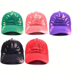 Washed Graffiti Cap For Men