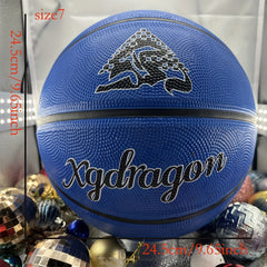High Elastic Rubber Basketball No 7 for Outdoor Training