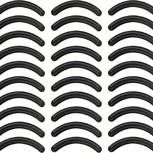 30Pcs Eyelash Curler Refill Pads Silicone Rubber Replacement Pads