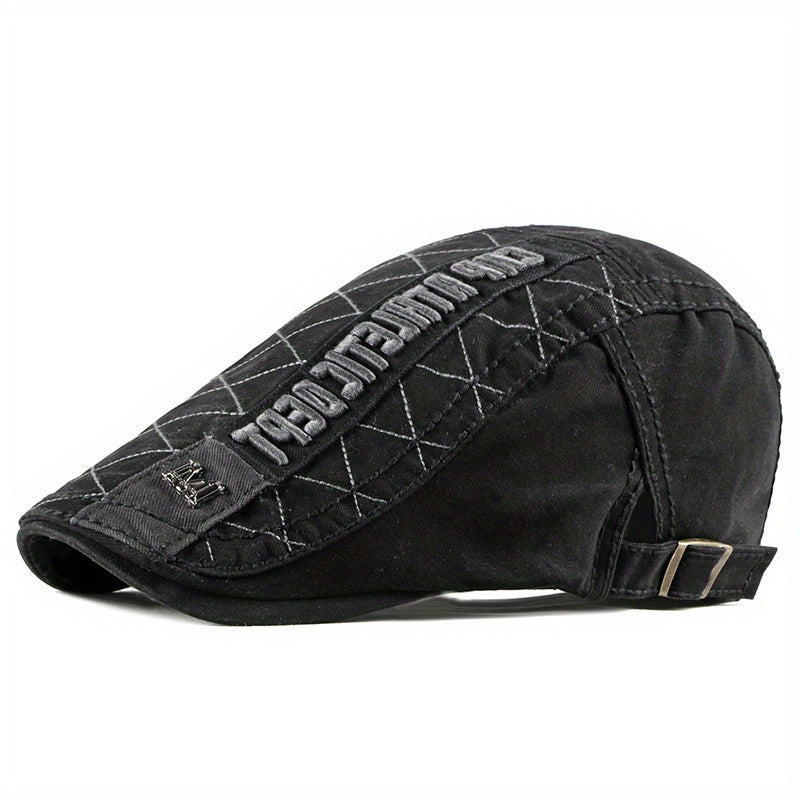 Plain Colours Beret Flat Golf Cap Artist Hat