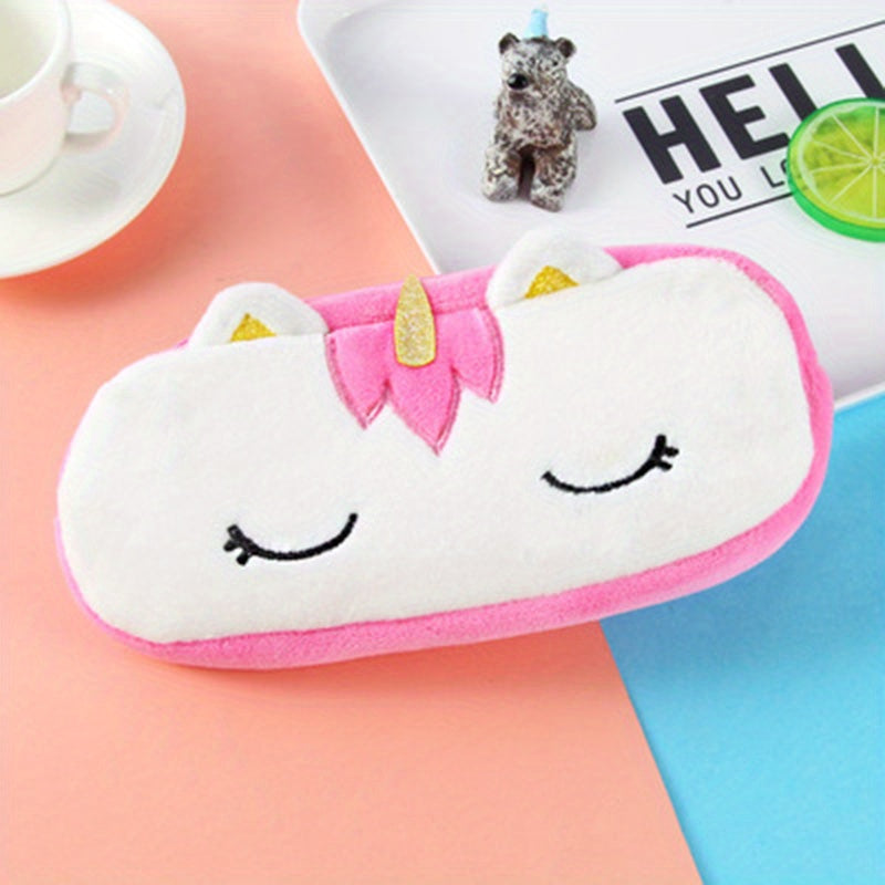 Unicorn Lipstick Case Mini Makeup Organizer for Girls and Women