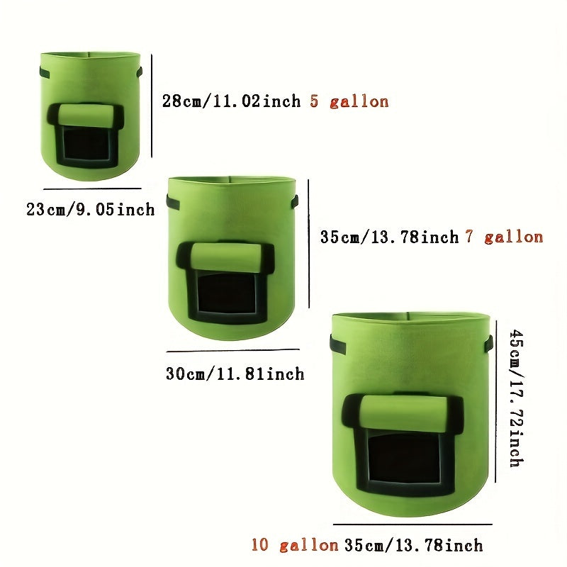 Potato Planter Bags with Lid 7 Gallon