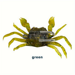 Bionic Crab Soft Bait with Double Hook for Fishing
