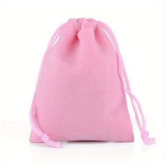 5pcs Velvet Jewelry Storage Bag Small Gift Wrapping Pocket
