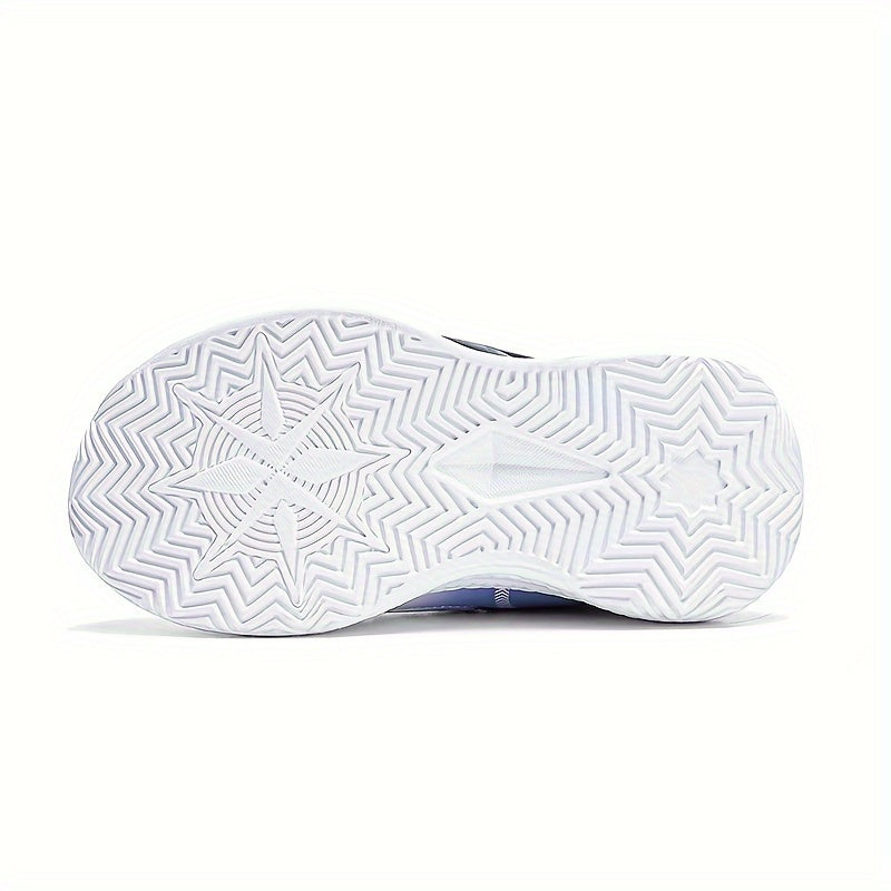 High Top Skate Shoes for Boys with Rotating Buckle - Non Slip Sneakers for Kids