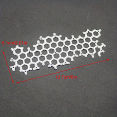 Honeycomb Grid Fishnet Metal Cutting Dies Stencil for Cards Scrapbooking DIY