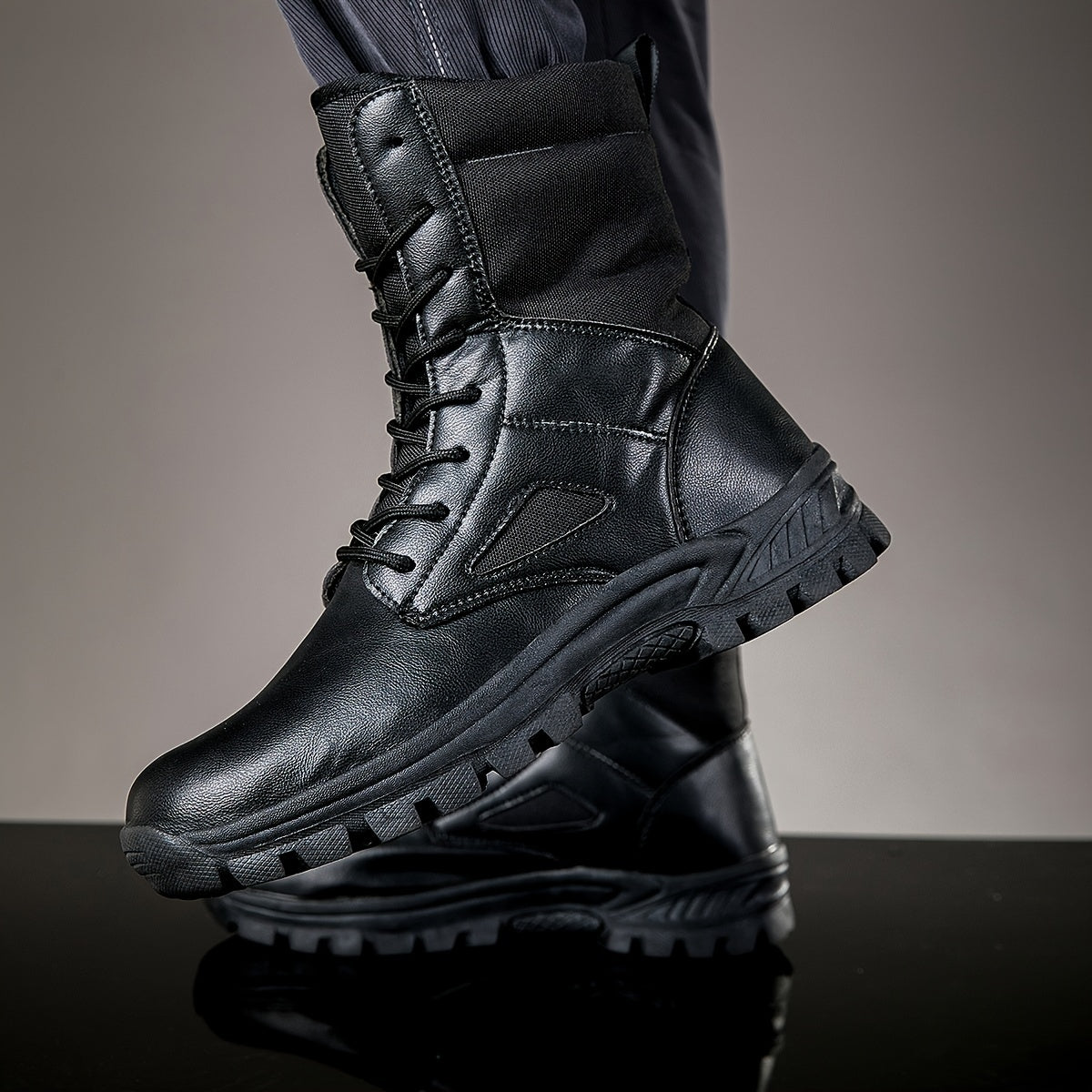 Men's Tactical Boots Outdoor Hiking Boots Wear-resistant Non-slip Shoes
