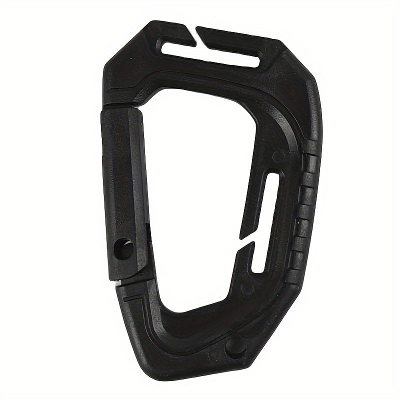 D-Shaped Carabiner Keyring for Backpacking