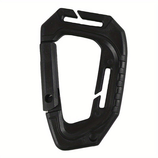 D-Shaped Carabiner Keyring for Backpacking