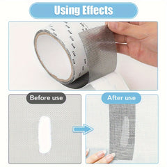 Waterproof Window Screen Repair Patch Tape - Anti Insect Mosquito Mesh Sticker
