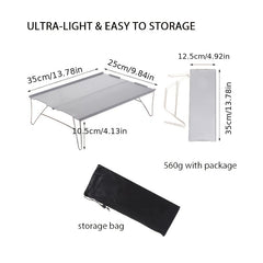 Ultralight Mini Outdoor Table for Camping