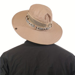 UV Protection Big Brim Sun Hat for Men