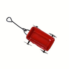 1 12 Dollhouse Garden Metal Cart Furniture Pretend Play Toys Decor