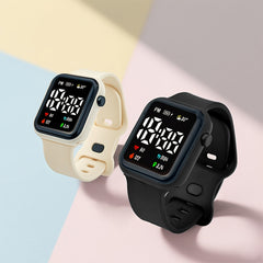 Teen Style Luminous Clock Electronic Watch Set for Eid Party Gift