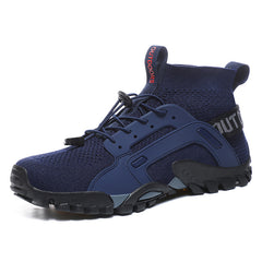 Men's Hiking Shoes Breathable Sneakers Adjustable