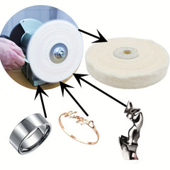 4in 50ply 16mm Cloth Wheel for Polishing and Buffing
