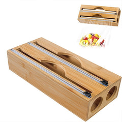 Bamboo Storage Bag Fresh-Keeping Box Kitchen Drawer Organizer