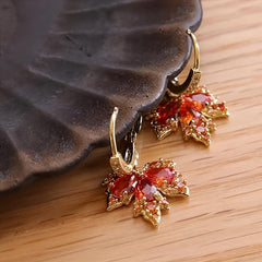 Fashionable Festive Cartilage Stacked Pendant Earrings Wedding Ball Bride Gift