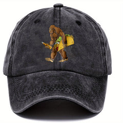 Washed Cotton Baseball Cap Adjustable Sun Hat