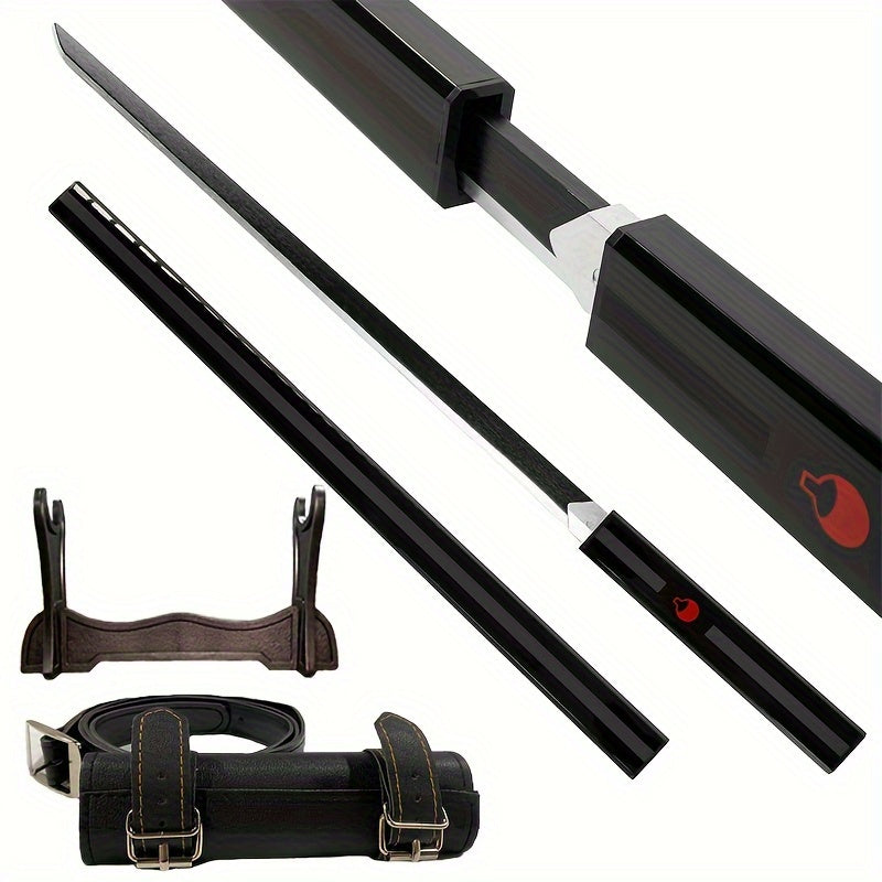 Anime Sword With Belt And Stand Samurai Katana Halloween Cosplay
