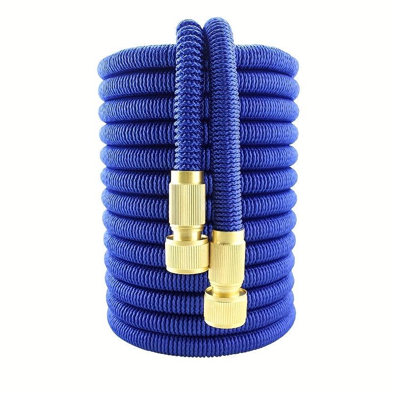 Retractable Garden Hose Water Gun Bottle