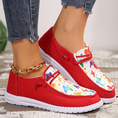Women's Butterfly Pattern Skate Shoes Lightweight Comfortable Sole