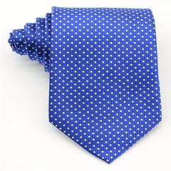 Men's Classic Plaid Style Dot Tie Box Packaging