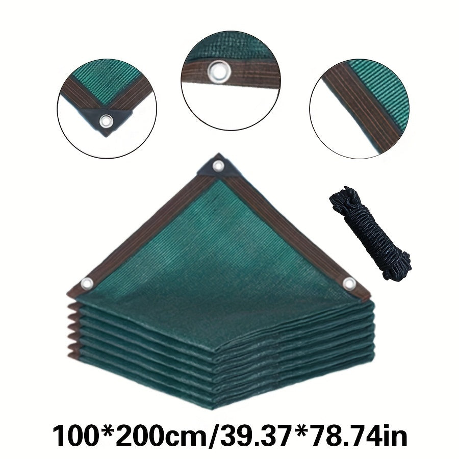 1pc Outdoor Sunshade Sail Garden Sunscreen Swimming Pool Sunshade Net