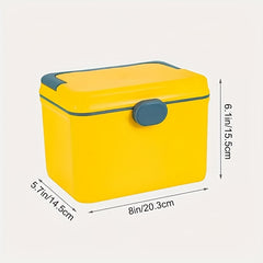 Family Medicine Box Large Capacity Household First Aid Box Car Travel