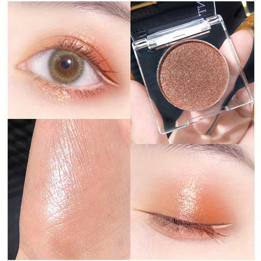 High Gloss Eyeshadow Powder Bright Pearly Shimmer Finish
