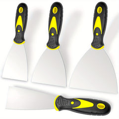 Stainless Steel Putty Knife Set for Drywall Repair and Wallpaper Removal