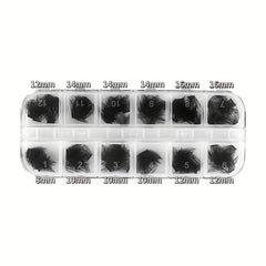 DIY C D Curl Thick False Lashes Cluster Fan Volume Makeup