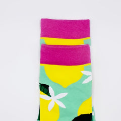 Funny Pattern Cotton Mid Tube Socks Women's Socks