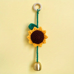 Summer Sunflower Wind Chime Car Charm - Romantic Birthday Gift