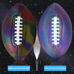 Colorful Reflective American Football for Sports Training