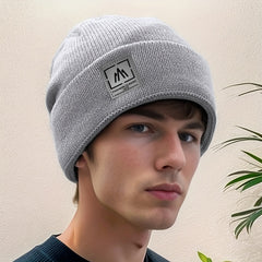 Winter Thicken Knitted Hat Windproof Brimless Hat