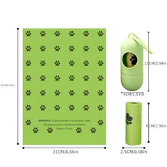 Dog Waste Bags 30 Bags Strong Leak proof Pet Waste Bags Storage Box