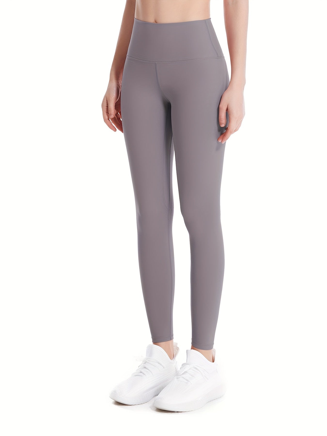 High Waist Crop Yoga Leggings Quick Dry Butt Lifting Activewear