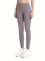 High Waist Crop Yoga Leggings Quick Dry Butt Lifting Activewear