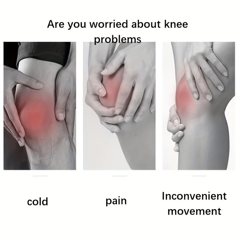 Extended & Thickened Wormwood Knee Pads for Warmth & Knee Protection