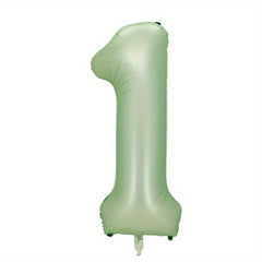 40 Inch Olive Green Aluminum Foil Balloon for Kids Birthday Party