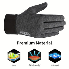 Kids Winter Touch Screen Sports Gloves