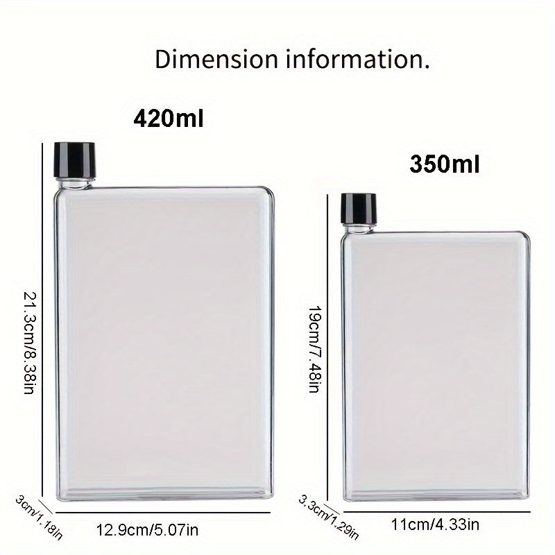 Memobottle A5 Flat Water Bottle BPA-Free 25oz 750ml