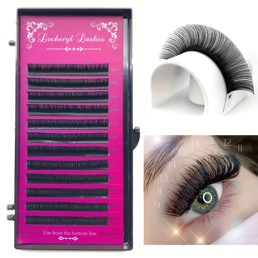 Individual Volume Eyelash Extensions 0.10mm-0.15mm Mixed