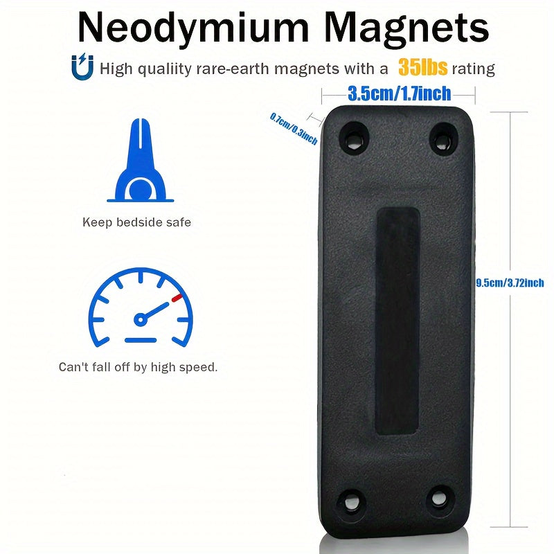 Rubber Coated Magnetic Prevents Scratches Concealment Magnetic Holder
