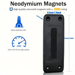 Rubber Coated Magnetic Prevents Scratches Concealment Magnetic Holder