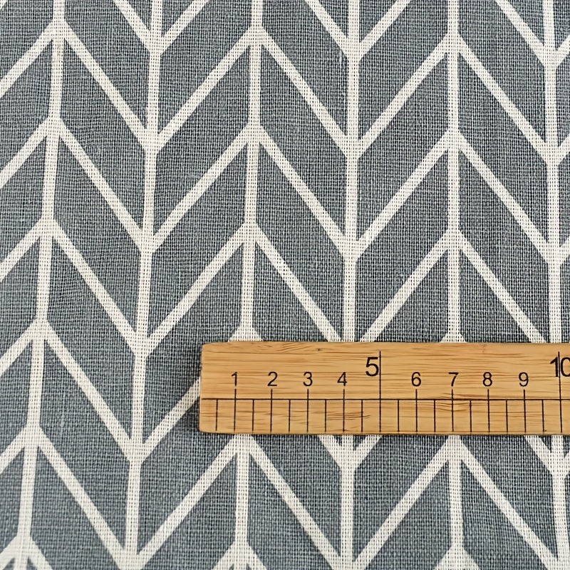 Printed Linen Fabric DIY Sewing Material 59in