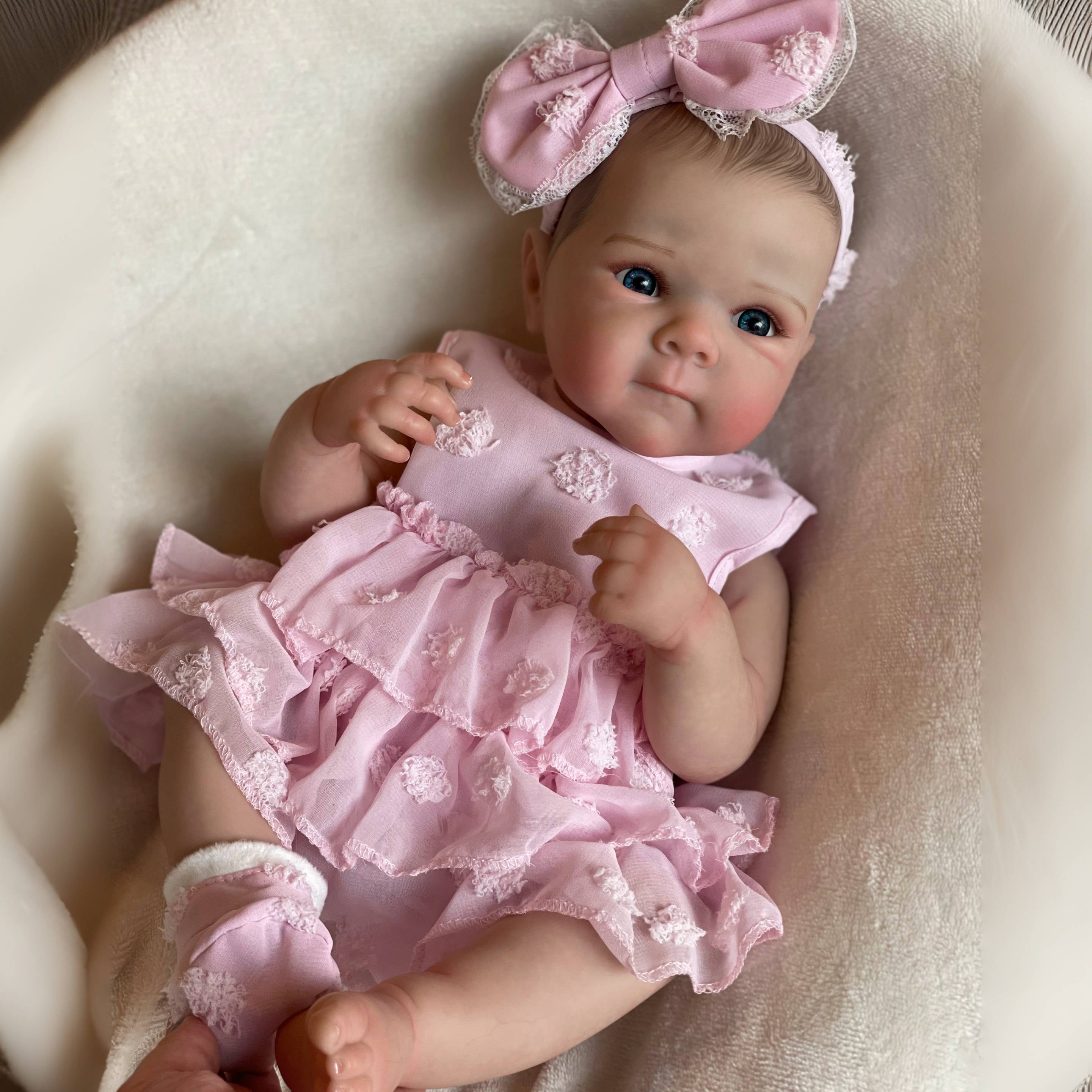 Bettie Full Body Vinyl Reborn Dolls 3D Painted Bebe Reborn Dolls